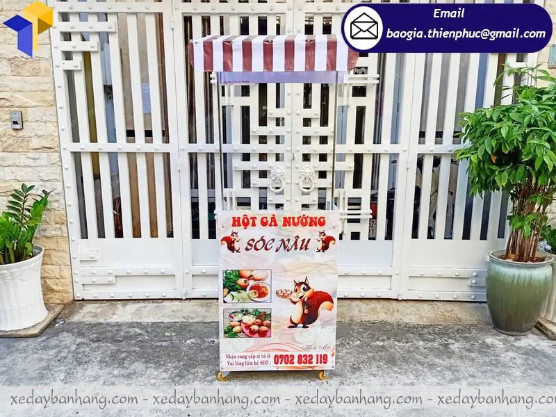 xe lắp ráp bán thức ăn nhanh