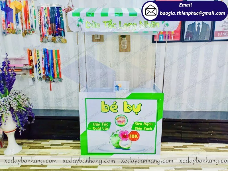 xe lắp ráp bán dừa tắc