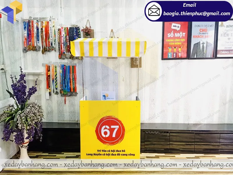 xe lắp ráp bán hàng lưu động