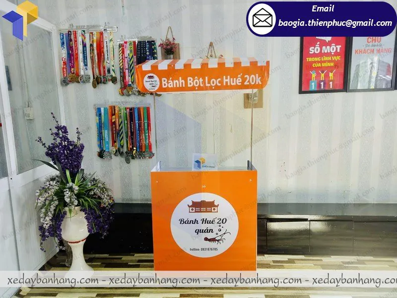 xe lắp ráp bán món huế giá rẻ