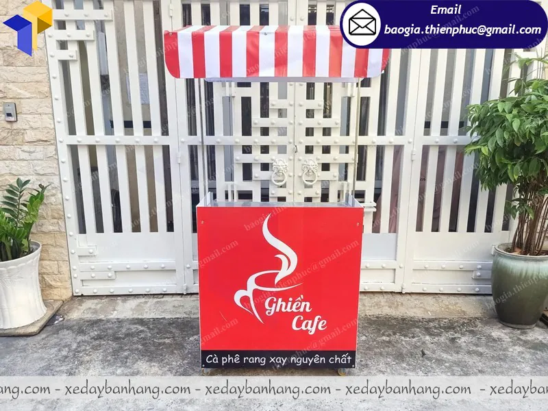 xe lắp ráp bán cafe pha máy đẹp