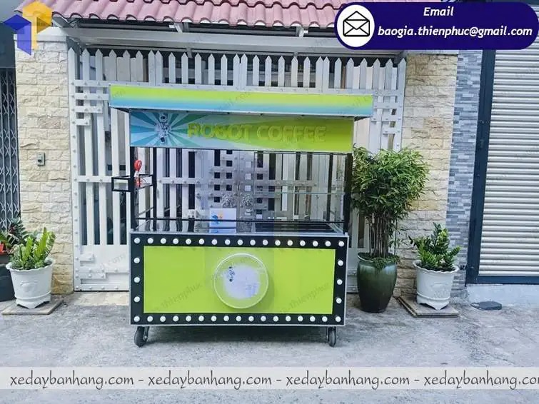 xe sắt bán cafe giá rẻ