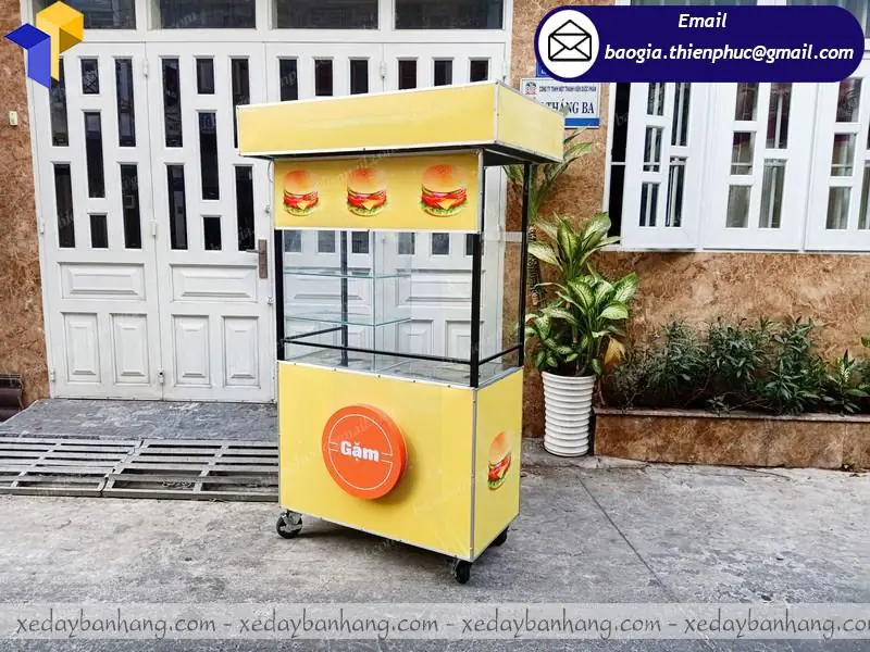 thiết kế xe bán thức ăn nhanh giá rẻ