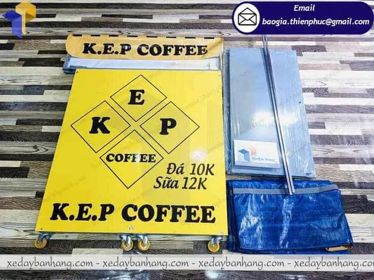 xe tháo lắp bán cafe giá rẻ