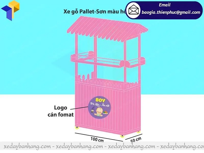 xe trà sữa vỉa hè