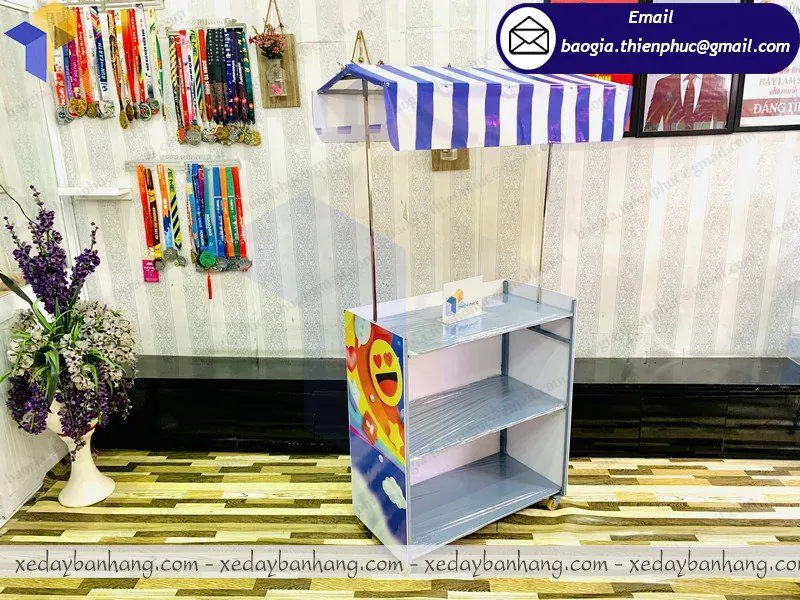 xưởng đóng booth lắp ráp bán cá viên q10