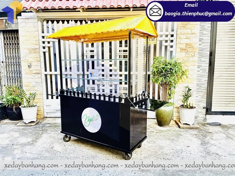 xưởng đóng xe bán cafe pha máy
