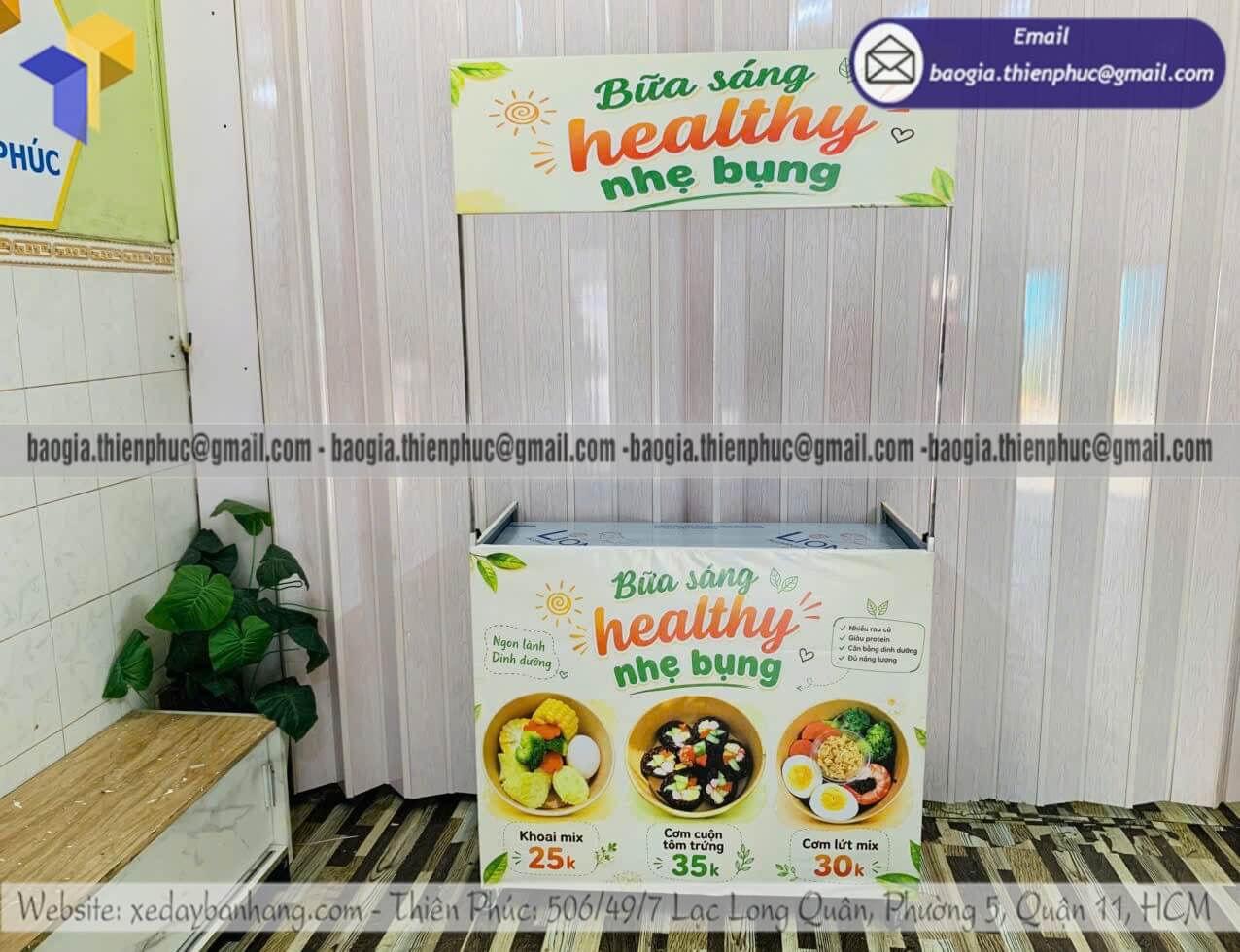 Xưởng đóng xe bán đồ ăn sáng xếp gọn ngoài trời Xưởng đóng xe bán đồ ăn sáng xếp gọn ngoài trời