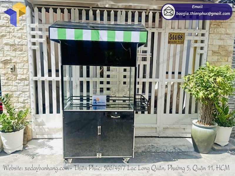 xưởng đóng xe bán sinh tố trái cây