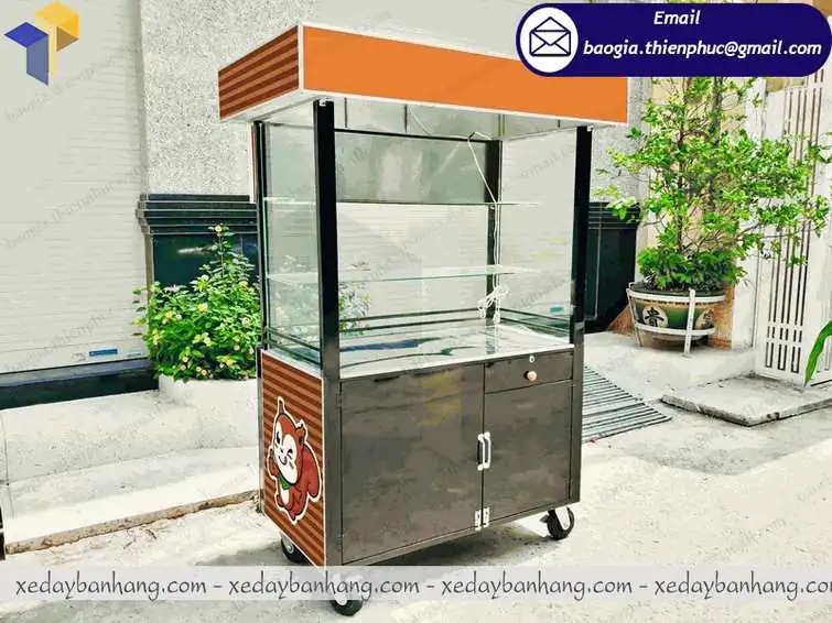 xưởng đóng xe bán trà sữa cá viên