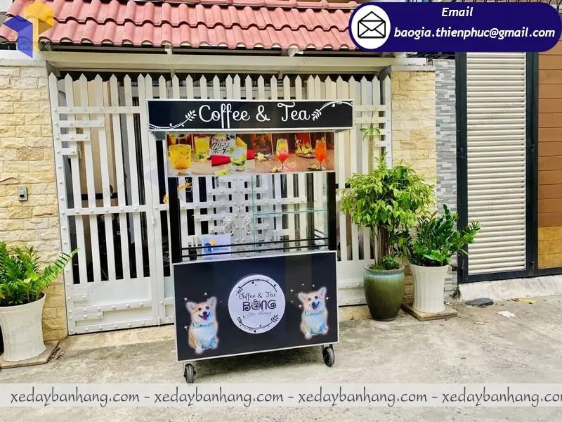 xưởng đóng xe cà phê mang đi giá rẻ