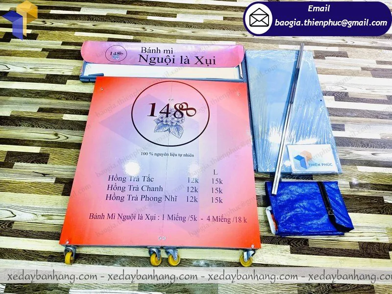 xưởng đóng xe lắp ráp bán bánh mì