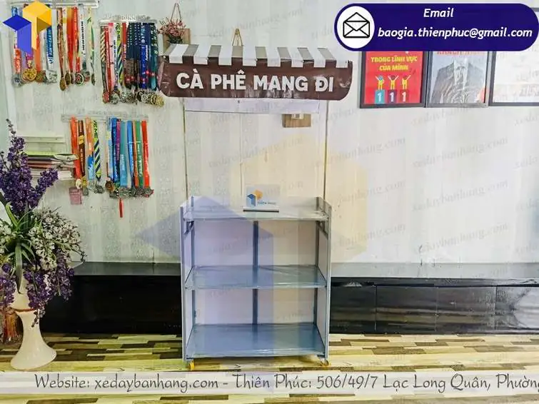 xưởng làm  xe cafe lưu động