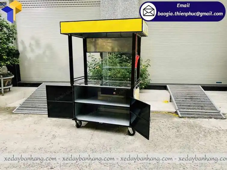 xưởng làm xe trà sữa inox giá rẻ